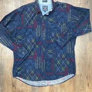 VTG Chaps Ralph Lauren button up